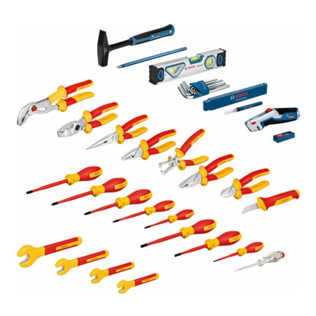 Bosch Combo Kit Elektrikerkoffer 37-tlg.