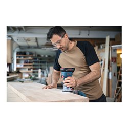 Bosch Akku-Kantenfräse GKF 18V-8, Taucheinheit TE 600 in L-BOXX 238