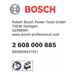Bosch 4 m/28 mm leitfähiger Schlauch