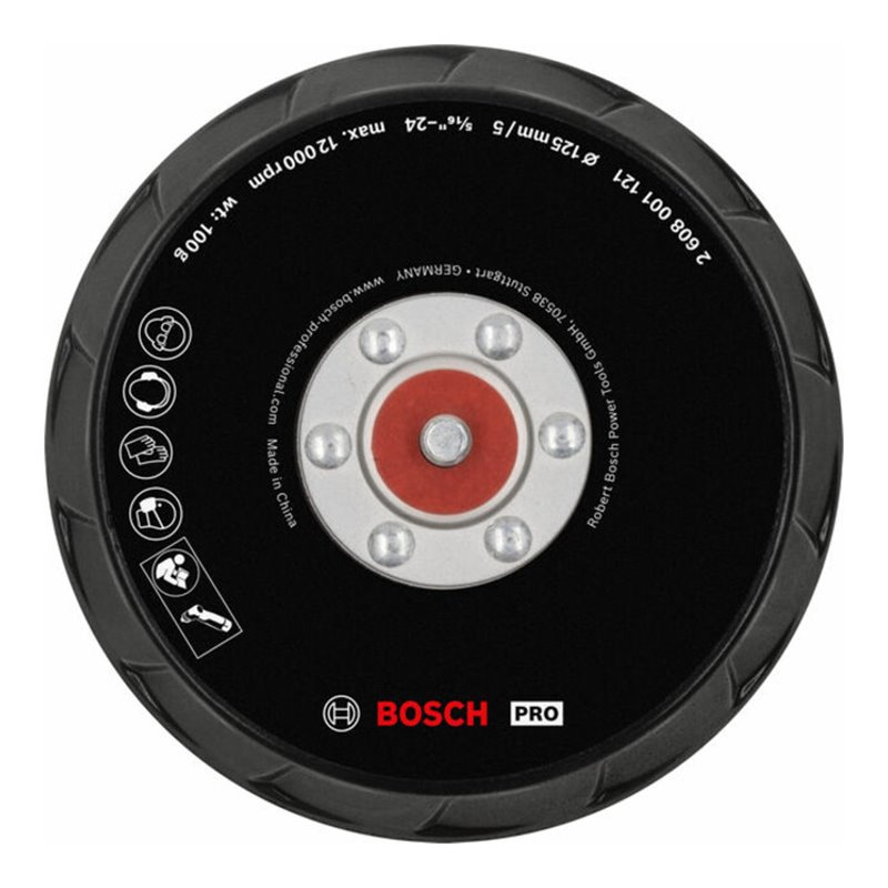 Bosch PRO Polierteller, 125 mm, GPX 12V-125