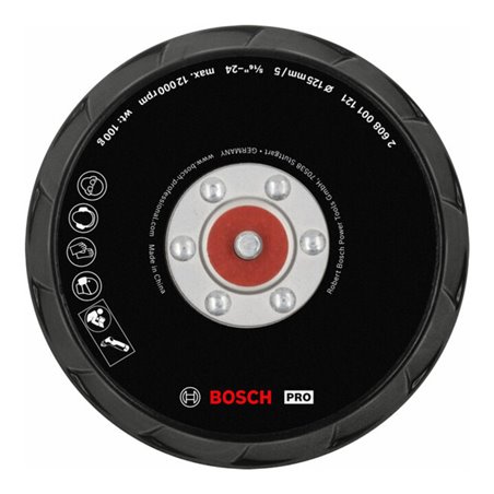 Bosch PRO Polierteller, 125 mm, GPX 12V-125
