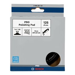 Bosch PRO Polierteller, 125 mm, GPX 12V-125