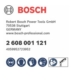 Bosch PRO Polierteller, 125 mm, GPX 12V-125