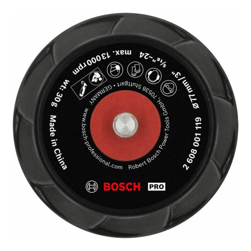 Bosch PRO Schleifteller, 77 mm, Klett