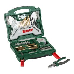 Bosch 70-teiliges X-Line Zubehörkoffer Zangen-Set