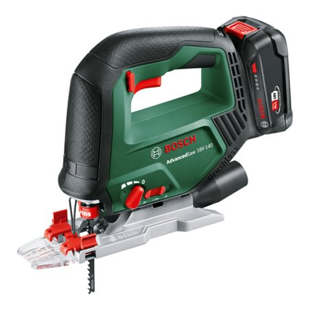 Bosch Akku-Stichsäge AdvancedSaw 18V-140, 1 x Akku PBA 18V 2.0Ah