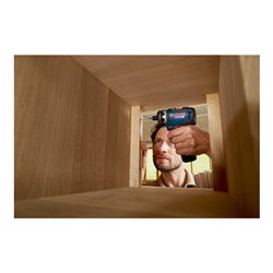 Bosch Akku-Bohrschrauber GSR 12V-35 FC, 2 x Akku GBA 12V 3.0Ah, 5 x Aufsätze in L-BOXX