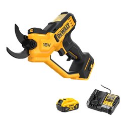 Set DeWalt Akku-Astschere 18V, 38 mm Schnittstärke + Akku 5Ah + Ladegerät 4A