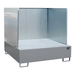 Bauer Südlohn Auffangwanne AW 450/SW, lackiert, Mausgrau