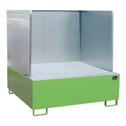 Bauer Südlohn Auffangwanne AW 800/SW, lackiert, Resedagrün