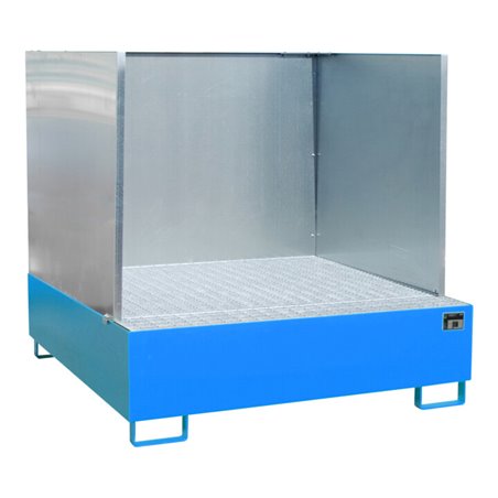 Bauer Südlohn Auffangwanne AW 450/SW, lackiert, Lichtblau