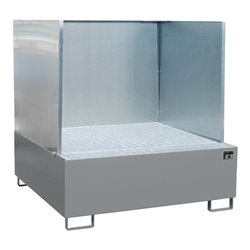 Bauer Südlohn Auffangwanne AW 800/SW, lackiert, Mausgrau