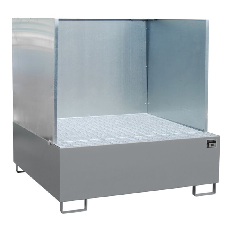 Bauer Südlohn Auffangwanne AW 800/SW, lackiert, Mausgrau