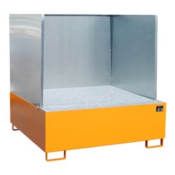 Bauer Südlohn Auffangwanne AW 800/SW, lackiert, Gelborange