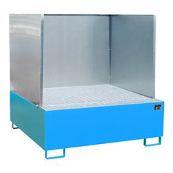 Bauer Südlohn Auffangwanne AW 800/SW, lackiert, Lichtblau