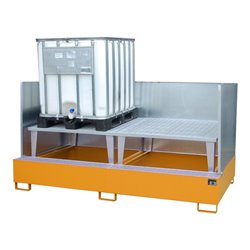 Bauer Südlohn Auffangwanne AWA 1000-2/SW, lackiert, Gelborange