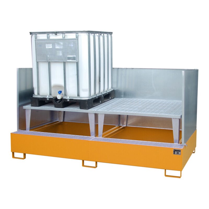 Bauer Südlohn Auffangwanne AWA 1000-2/SW, lackiert, Gelborange