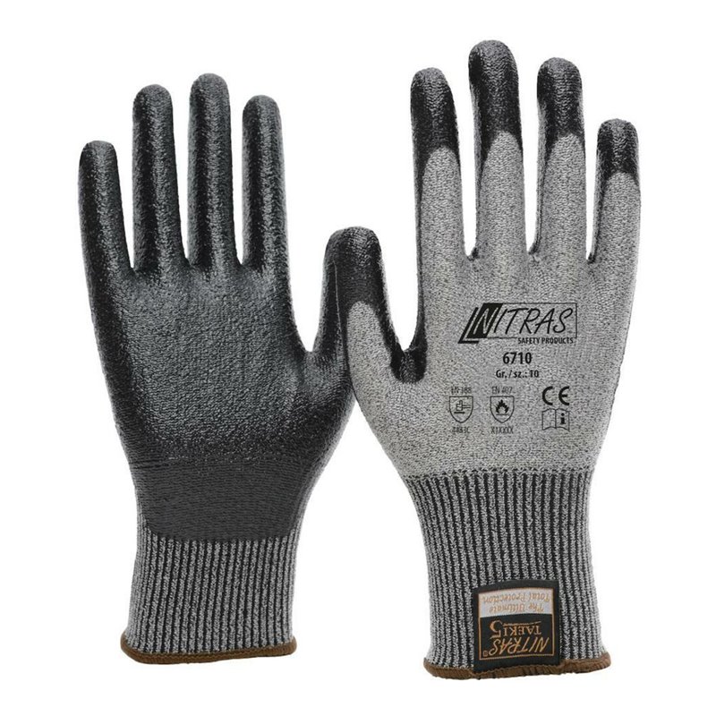 NITRAS Schnittschutzhandschuh, Taeki5,nitrilbeschichtet