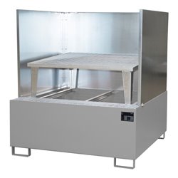 Bauer Südlohn Auffangwanne AWA 1000/SW, lackiert, Mausgrau