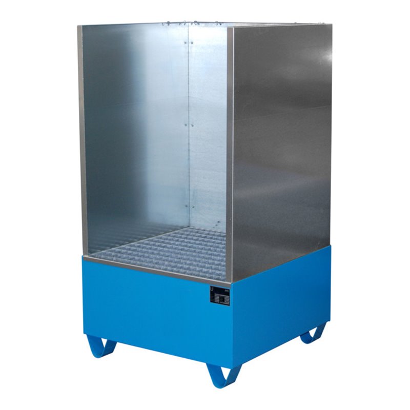 Bauer Südlohn Auffangwanne 2002/SW, lackiert, Lichtblau