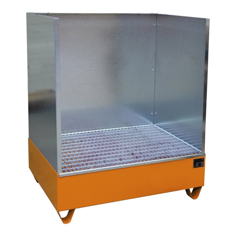 Bauer Südlohn Auffangwanne 2018/SW, lackiert, Gelborange