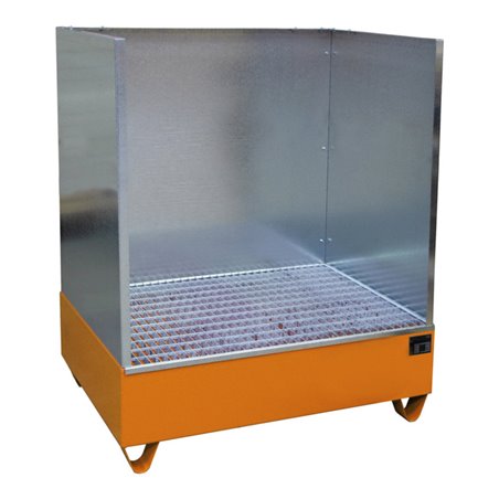 Bauer Südlohn Auffangwanne 2018/SW, lackiert, Gelborange