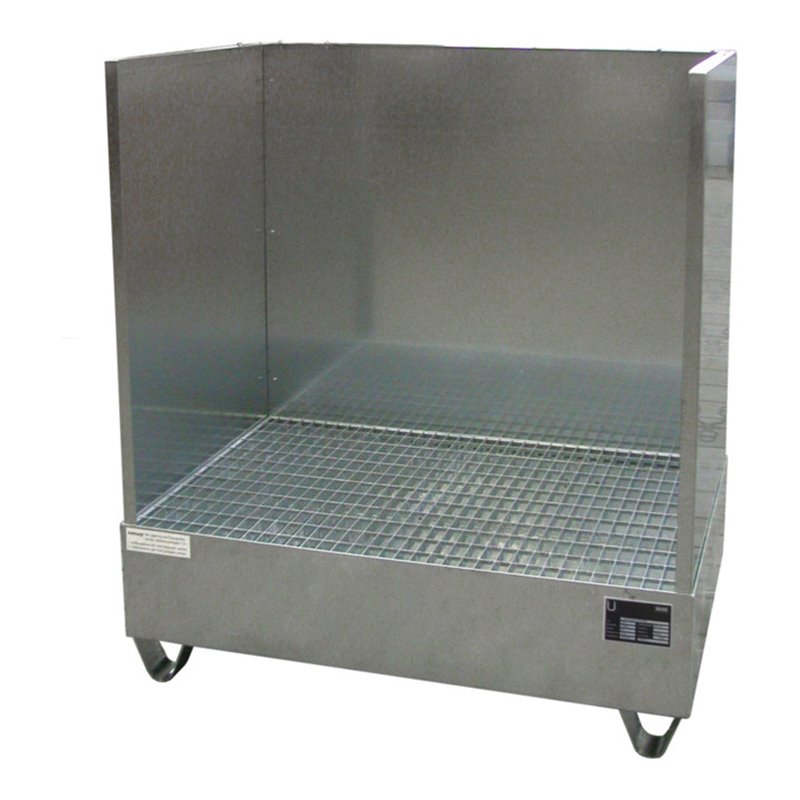 Bauer Südlohn Auffangwanne 2019/SW, feuerverzinkt