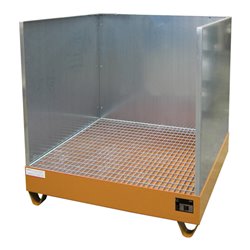 Bauer Südlohn Auffangwanne 2032/SW, lackiert, Gelborange