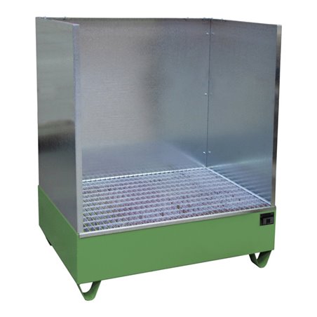 Bauer Südlohn Auffangwanne 2018/SW, lackiert, Resedagrün