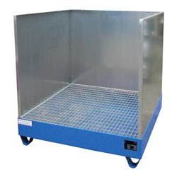 Bauer Südlohn Auffangwanne 2032/SW, lackiert, Lichtblau