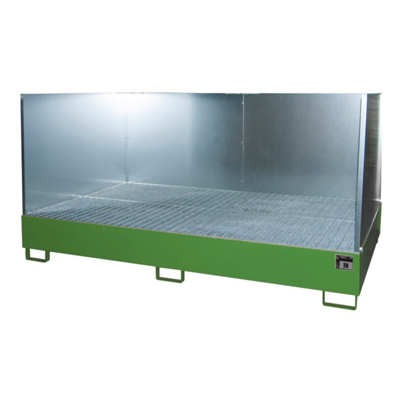 Bauer Südlohn Auffangwanne AW 1000-10F/SW, lackiert, Resedagrün