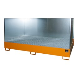 Bauer Südlohn Auffangwanne AW 1000-10F/SW, lackiert, Gelborange