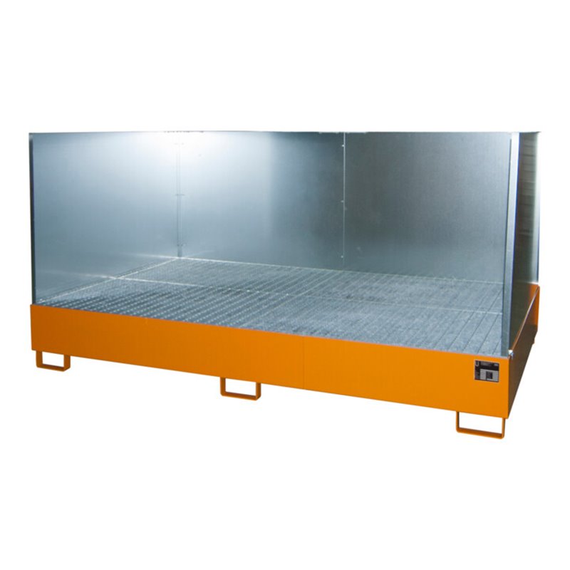 Bauer Südlohn Auffangwanne AW 1000-10F/SW, lackiert, Gelborange