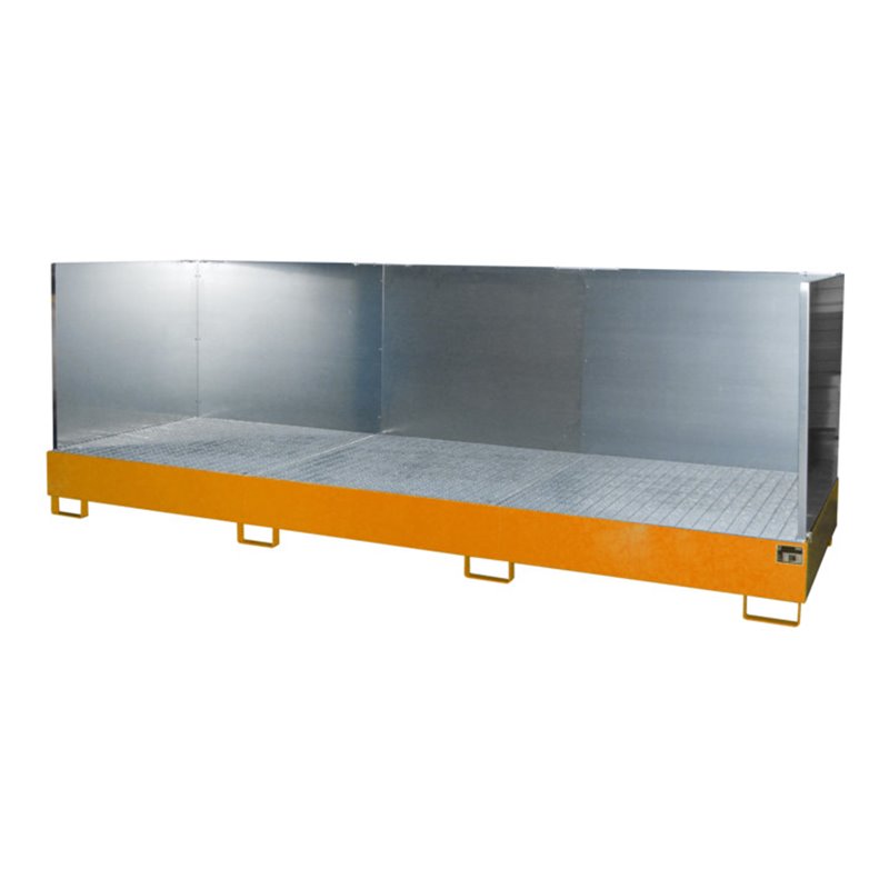 Bauer Südlohn Auffangwanne AW 1000-3/SW, lackiert, Gelborange