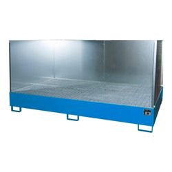 Bauer Südlohn Auffangwanne AW 1000-10F/SW, lackiert, Lichtblau