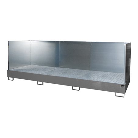 Bauer Südlohn Auffangwanne AW 1000-3/SW, lackiert, Mausgrau