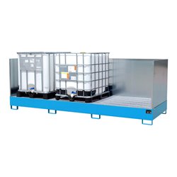 Bauer Südlohn Auffangwanne AW 1000-3/SW, lackiert, Lichtblau