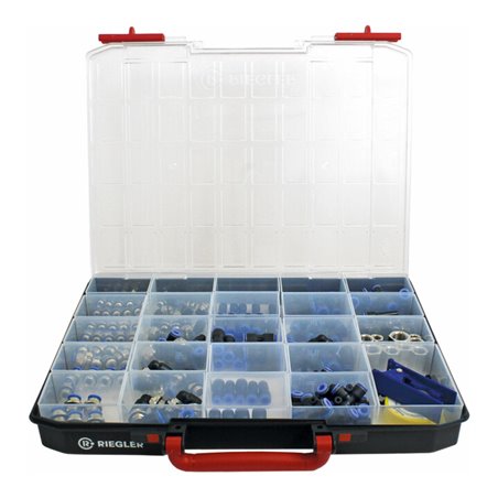Riegler Sortimentsbox Schnellsteckverbindungen »Blaue Serie«