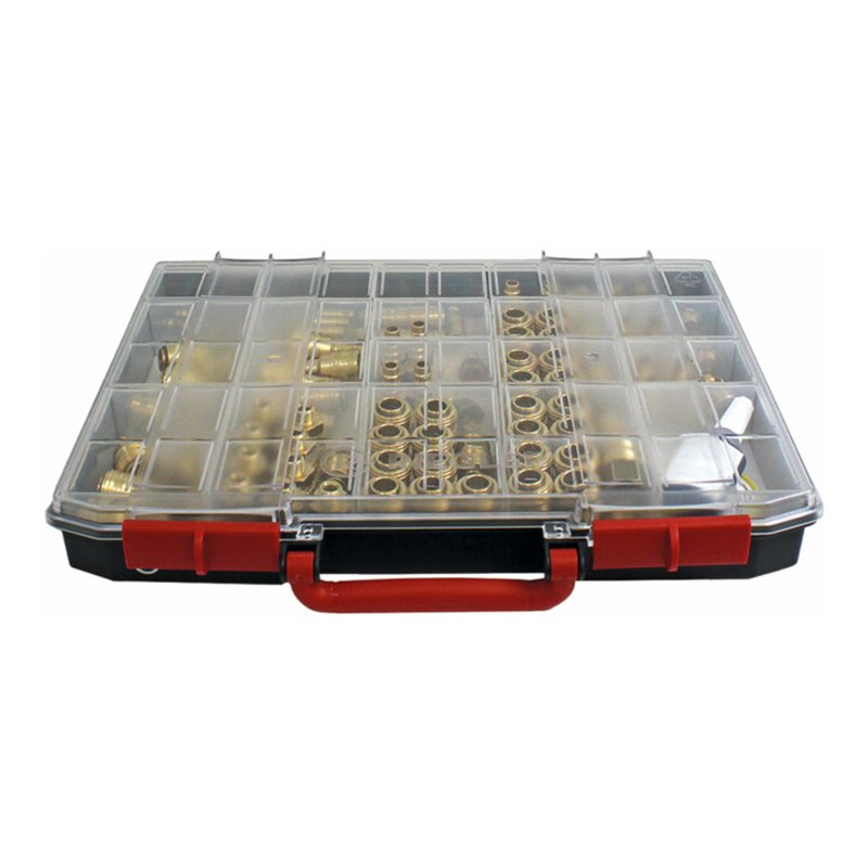 Riegler Sortimentsbox, Schnellverschlusskupplung und Stecknippel NW 7,2 »cl«