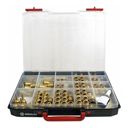 Riegler Sortimentsbox, Schnellverschlusskupplung und Stecknippel NW 7,2 »cl«