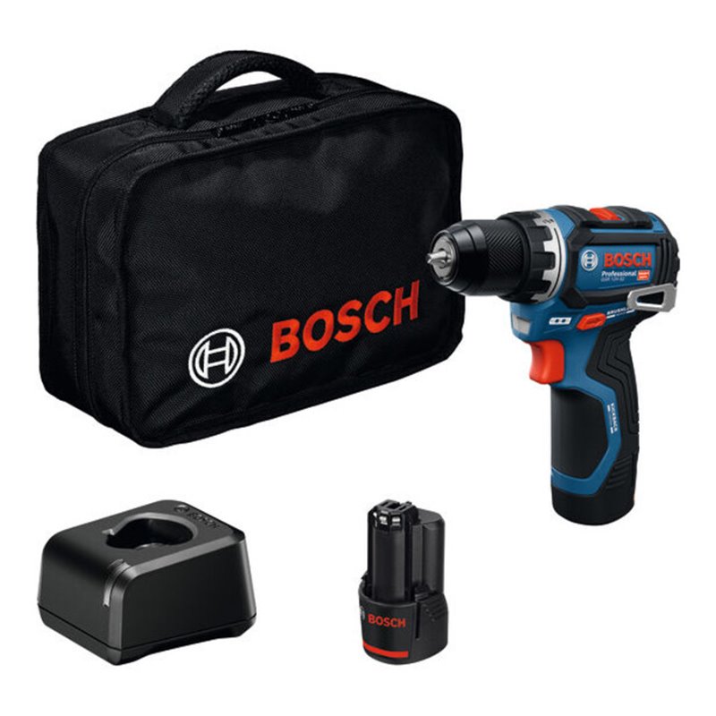 Bosch Akku-Bohrschrauber GSR 12V-32, 2 x GBA 12V 2.0Ah, Werkzeugtasche