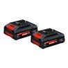 Bosch Akkupack 2x EXBA18V-40 C