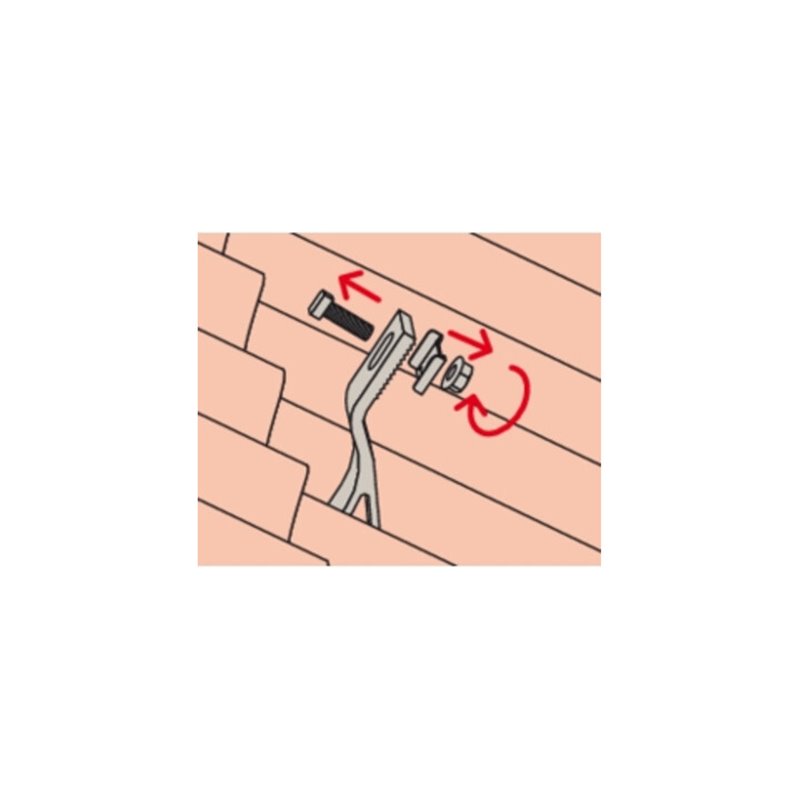 fischer Verbindungswinkel RH-Dachhaken LAB AL
