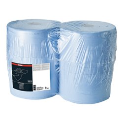 E-COLL Putzpapier blau, 2-lagig, 1.000 Blatt 38x36cm