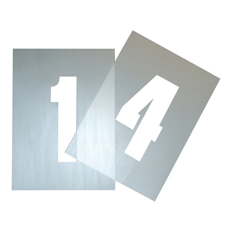 E-COLL Schablonensatz für Bodenmarkierung 150mm