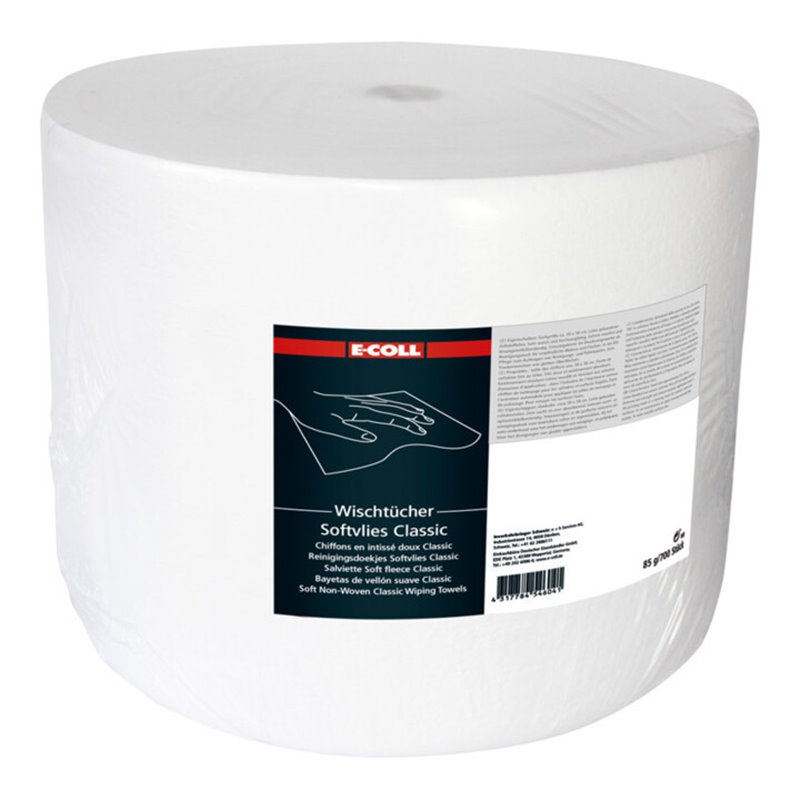 E-COLL Wischtuch Softvlies Clas. 700 Blatt 30x38cm weiß