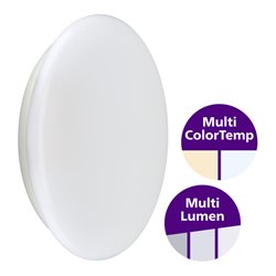 Philips Lighting LED-Wand- u Deckenleuchte ML, MC, Sensor WL060V 22W 2200lm weiss