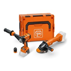 FEIN Vorteils-Combo Akku Akku-Bohrschrauber ASCM 18-4 QM AS& Akku-Winkelschleif