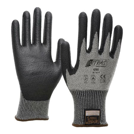 NITRAS Schnittschutzhandschuh, Taeki5,PU-beschichtet