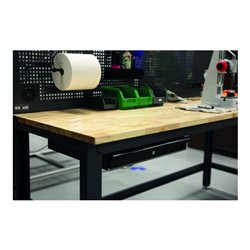 Stahlwille Höhenverstellbare Werkbank WB 630, Breite 200 cm